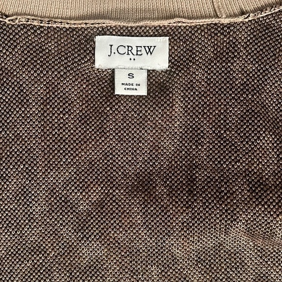 New without Tags J.Crew Factory Leopard open cardigan Size Small - Picture 8 of 9